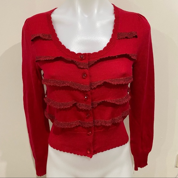 Alannah Hill | Sweaters | Raspberry Red 